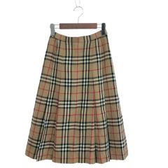 美品✨BURBERRYS バーバリー ノバチェック プリーツ ヴィンテージ