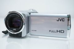 動作確認済】 JVC GZ-HM155 シルバー ハンディカム ビデオカメラ