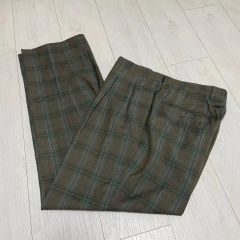 フランス製】ANATOMICA アナトミカ タータンチェック ウールパンツ40 