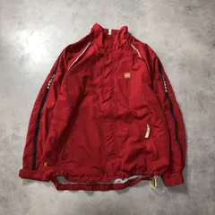 GQ5424◇OLD VANS：90's ナイロンジャケット◇M◇レッド系 バンズ オールドスケートのサムネイル