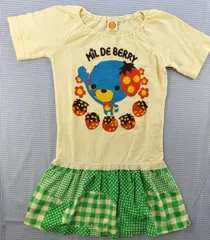 ミルデベリー MIL DE BERRY ワンピース 半袖 120cm 子供服 中古のサムネイル