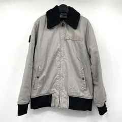 【中古】90s STUSSY military Fight Jacket B-15 TYPE サイズM グレー ジャケット ステューシー[17]のサムネイル