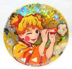 鬼滅の刃 ホログラムビック缶バッジ ナムコ限定 非売品 我妻善逸 【17個】 アニメ「鬼滅の刃」 ホログラム缶バッジ～漆ノ章 in ナムコ～│株式