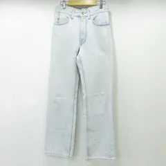 【三重本店】 中古 OFF-WHITE | オフホワイト ジップフライデニムパンツ OWYA036C99DEN002 ライトブルー サイズ：25 【112】のサムネイル
