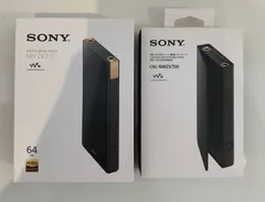 SONY NW-ZX707 ウォークマン　64GB  　専用レザーケース付　　K506のサムネイル