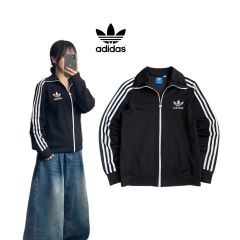 在原みゆ紀着用‼️】90s adidasファイヤーバードジャージ M 黒白 古着