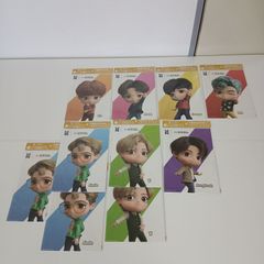 BTS TinyTAN 오리지널 씰 첨부 B5 노트 10권 정리 SK-0895C