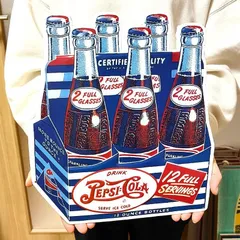 ブリキ看板 エンボスメタルサイン ペプシ コーラ 瓶 アンティーク おしゃれ PEPCI BOTTLE CASE ガレージ 目立つ プレート 壁飾り 珍しい アメリカン かわいい 雑貨 インテリア 可愛い カフェ 店舗のサムネイル