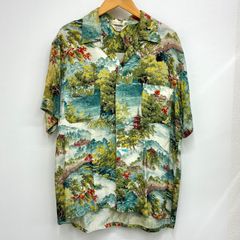 60s PENNEY'S 和柄 アロハシャツ ハワイアンシャツ レーヨンペニーズ