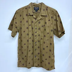 【フィルソン FILSON】希少アイテム！半袖スモーキーベアキャンプシャツ S カーキのサムネイル