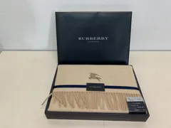 ★未使用品★　バーバーリー／BURBERRY　ウールひざ掛け