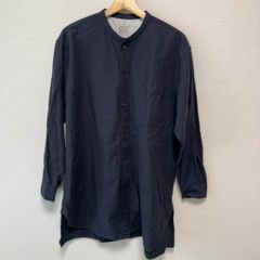 宝島染工 リネン100% スタンドカラーシャツ 長袖 - メルカリ