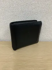 #2 MICHAEL KORS ブラックレザー 二つ折り財布【財布】