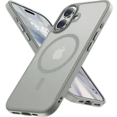 Miracaseiphone17ケース【Magsafe対応・MIL米軍規格】あいふおん17ケース耐衝撃、傷防止、落下耐性、指紋防止、黄ばみ防止、スマホケース