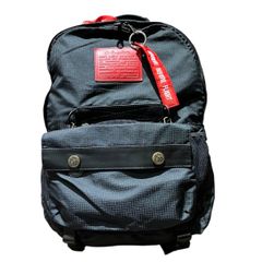 TOUGH JEANS バックパック リュック ワッペン メタルバックル - メルカリ