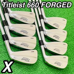 タイトリスト フォージド660 アイアン8本セット メンズゴルフ 初心者