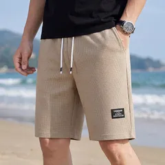 ハーフパンツ メンズ 夏 ショートパンツ 五分丈 凸凹感 ワイドシルエット アメカジ 半ズボン ストリート 運動着 部屋着 涼しい 蒸れない 大きいサイズ ゆったり ウエストゴム 脱ぎ着楽々 おしゃれ カジュアル きれいめ