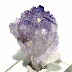 D433-10〕超透明 シトリン 布袋像 布袋様 布袋尊 彫刻 置物 台付き