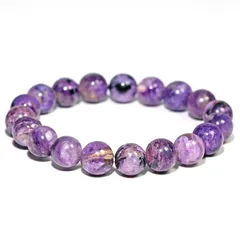  〔K2209-1〕約10mm チャロアイト ブレスレット Charoite チャロ石
