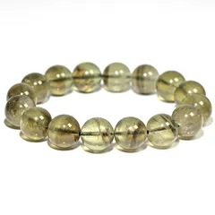  〔K2210-4〕約12mm 高品質 ブラックリビアングラス ラダー入り 隕石 ブレスレット Libyan desert glass