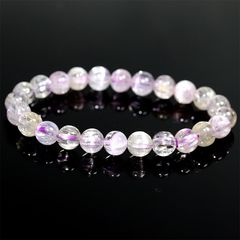 ☆超稀少!!☆完全別格品!!(宝石質)☆超極上クンツァイト☆ブレスレット 