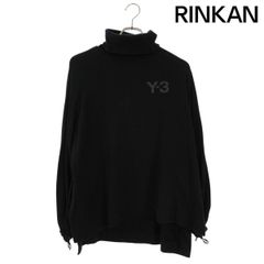 ジョンローレンスサリバン JLS RIBED SHAGGY OVER HI-NECK KNIT