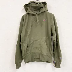 Champion　チャンピオン　リバースウィーブ　スウェットパーカー/フーディー　デッドストック　カーキー　Lサイズ　古着