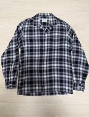 TOWN CRAFT 60's復刻 レーヨン 白黒オンブレ オープンカラー - メルカリ