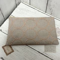 ハンドメイド ミナペルホネン dop タンバリン ネイビーのポーチ - メルカリ