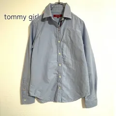 tommy girl トミーガール サイズM 水色 長袖 シャツ ブラウスのサムネイル
