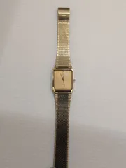 ☆SEIKO Dolce☆セイコー ドルチェ 7731-5240 メンズ クォーツ 腕時計 ゴールド系 ジャンク バックル外れ