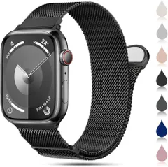 アップルウォッチ バンド 38mm 40mm 41mm 42mm 44mm 45mm 46mm 49mm Apple Watch バンド ステンレス 男女兼用 メッシュ ベルト Apple Watch 11/10/9/8/7/6/5/4/3/2/1 38mm