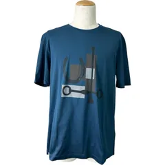 エルメス HERMES プリントTシャツ ネイビー コットン メンズ 半袖Ｔシャツのサムネイル