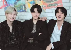 BTS ミニフォトカード JIN/SUGA/JIMIN 2021 PERMISSION TO DANCE ON STAGE 1/4