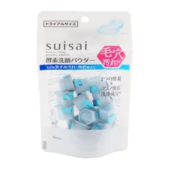 suisai スイサイ ビューティクリア パウダーウォッシN 0.4g×15個 トライアル 洗顔料 酵素洗顔パウダー 毛穴 黒ずみ 角栓 [定形内郵便]のサムネイル