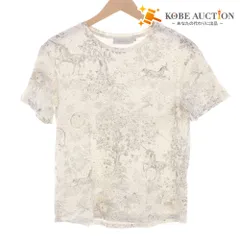 ■ クリスチャンディオール Tシャツ カットソー 半袖 トップス 総柄 ユニコーン キッズ ジュニア 12+(150cm相当） グレー ホワイト系のサムネイル