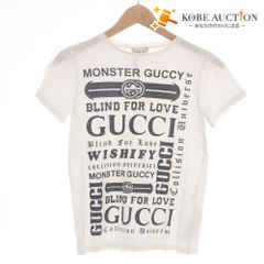 gucci グッチ 半袖 キッズ プリントT イタリア製 6歳 120cm - メルカリ