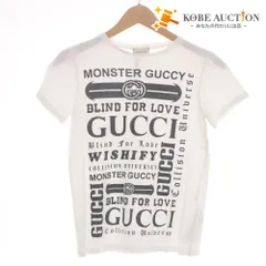 ■ グッチ GUCCI Tシャツ 半袖 トップス ロゴ イタリア製 キッズ ジュニア 子供 10(140cm相当）ホワイト系のサムネイル