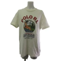 ポロ バイ ラルフローレン Polo by Ralph Lauren Ｔシャツ カットソー 半袖 オフホワイト S