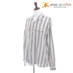 PABLO VINCI Ombre check zip shirt Mサイズ - メルカリ