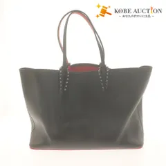 ■ Christian Louboutin クリスチャンルブタン ハンドバッグ トートバッグ 鞄 カバタ スタッズ メンズ レディース ブラック 付属品付きのサムネイル