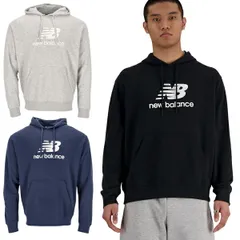 野球 NEWBALANCE ニューバランス ウェア Stacked Logo スウェットフーディー MT41501