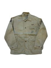 40s】BIG SIZE USMC P-41 HBT ジャケット 雰囲気系 - メルカリ