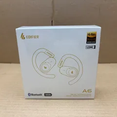 <ナ>Edifier A6 オープンイヤーイヤホン 完全ワイヤレスイヤホン  ブラック