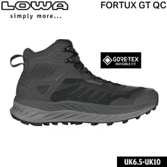 ローバー LOWA  トレッキングシューズ フォートックス GT QC ブラック  登山靴のサムネイル