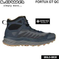 ローバー LOWA  トレッキングシューズ フォートックス GT QC ネイビー×デューン  登山靴のサムネイル
