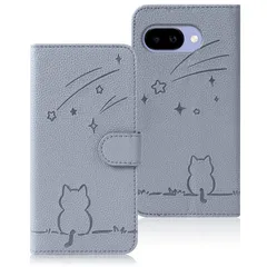 新品 Rosbtib Google Pixel 9a ケース 手帳型 ピクセル9a ケース 手帳型 流れ星子猫 グーグルピクセル9a ケース 可愛い 猫柄 Pixel9a ケース 財布型 耐衝撃 携帯カバー カード収納 Google Pixel9a スマホケー