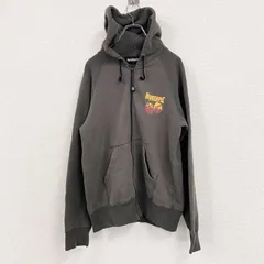 HYSTERIC GLAMOUR　ヒステリックグラマー　フルジップスウェットパーカー/フーディー　グレー　Freeサイズ　古着