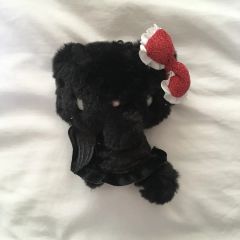 リイシューねこちゃん BLACK AND RED - メルカリ