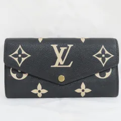 Ts610641 ルイ・ヴィトン 長財布 ポルトフォイユ・サラ バイカラー モノグラム アンプラント M80496 レディース LOUIS VUITTON 中古